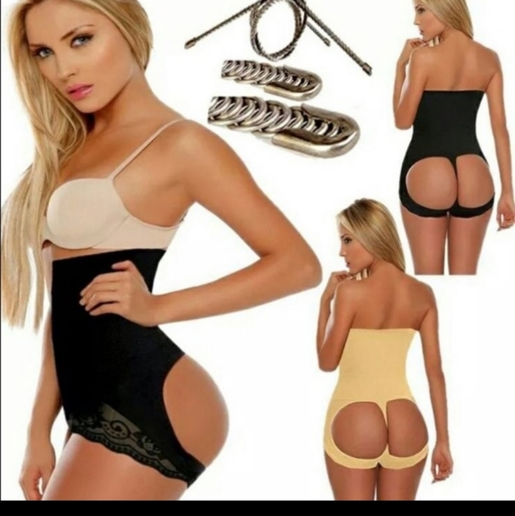 BEIGE BUTT LIFTER W TUMMY CONTROL - Picture 3 of 4